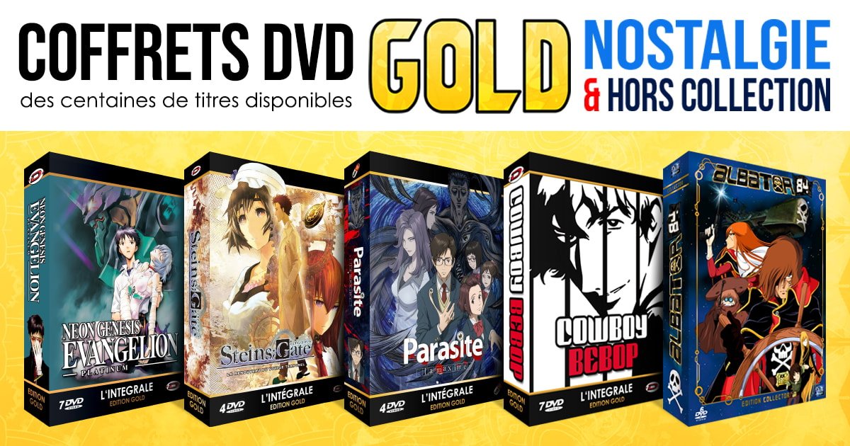Nos coffrets DVD de la collection Gold